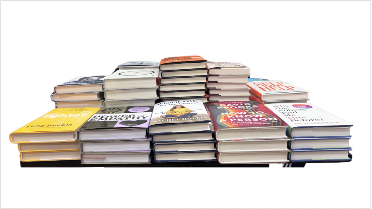 Barnes & Noble displays their hardcover books on a table. Despite the popularity of the classic saying “don’t judge a book by its cover,” many, including me, proceed to judge books explicitly on their covers.